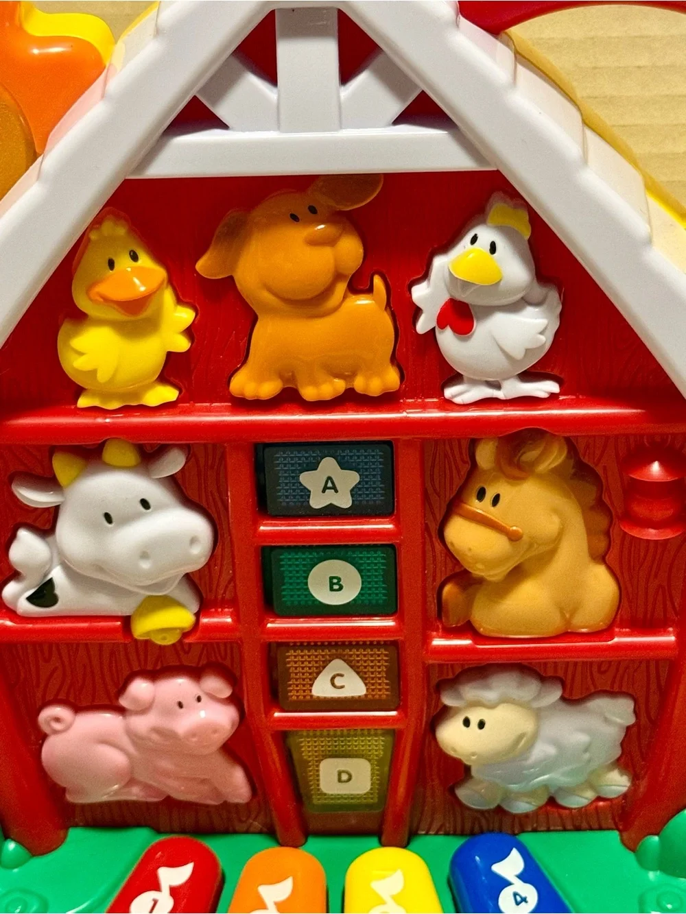 Navystar Music Learning Farm Light Up Infant Educational Toy, 12+ Months-tested